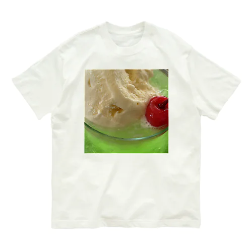 クリームソーダ Organic Cotton T-Shirt