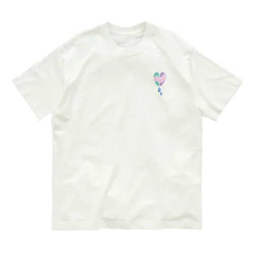 HEART BREAK オーガニックコットンTシャツ