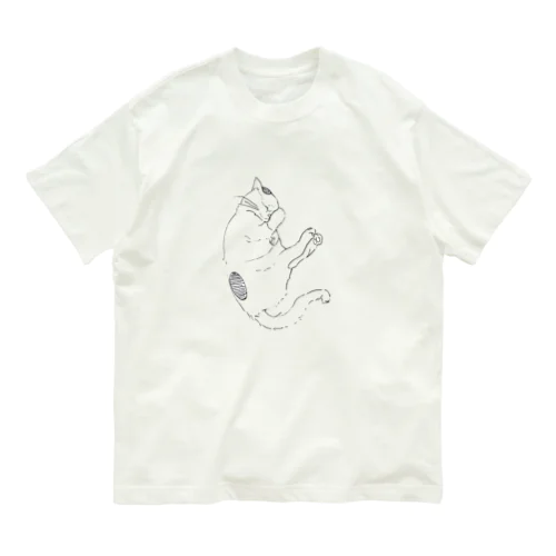 眠たい猫 Organic Cotton T-Shirt