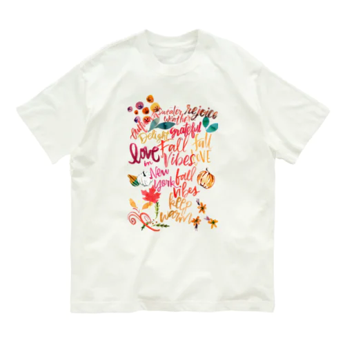 Autumn Mishaps❷ オーガニックコットンTシャツ