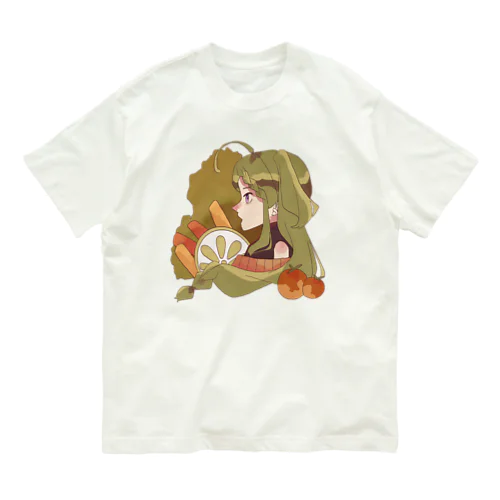 ミヅキ round オーガニックコットンTシャツ