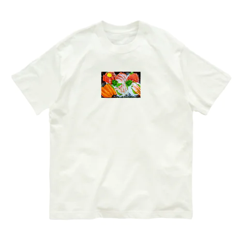 刺身花畑 オーガニックコットンTシャツ