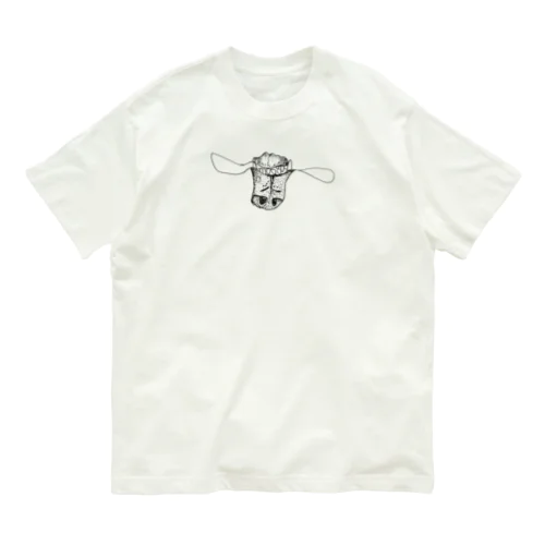 しらっＴ（くちびる） Organic Cotton T-Shirt