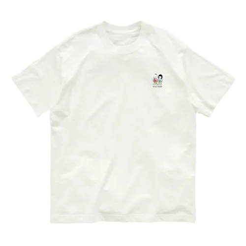 ランニングと朝食ランブレちゃんTシャツ Organic Cotton T-Shirt