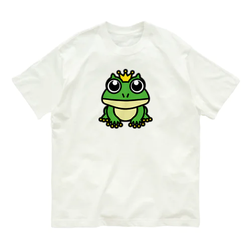 クラウンベルツノガエル4C Organic Cotton T-Shirt