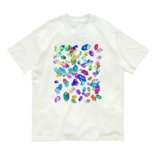 カラフルクリスタル Organic Cotton T-Shirt