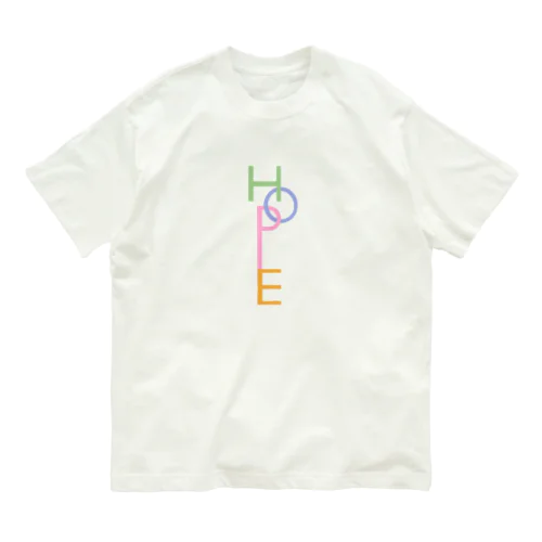 HOPE オーガニックコットンTシャツ