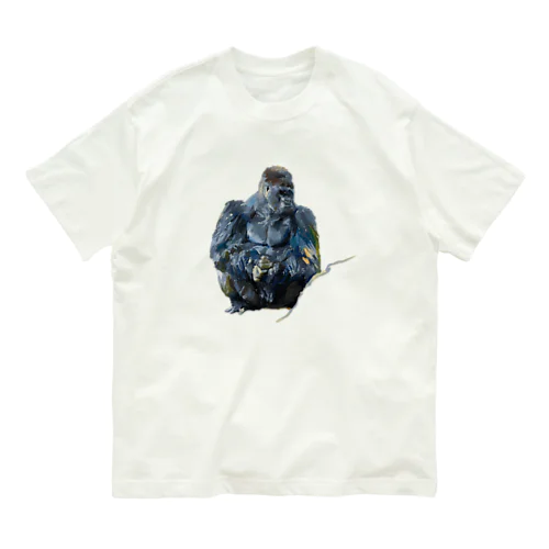 ニシローランドゴリラ Organic Cotton T-Shirt