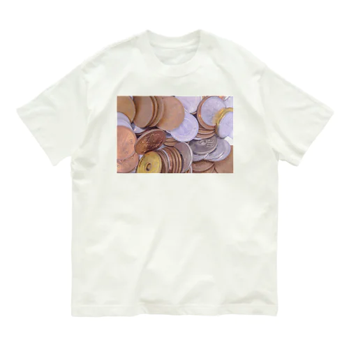 小銭 オーガニックコットンTシャツ