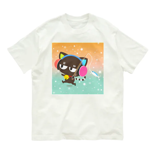 ノンノネコ オーガニックコットンTシャツ