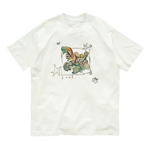 Leaf. オーガニックコットンTシャツ