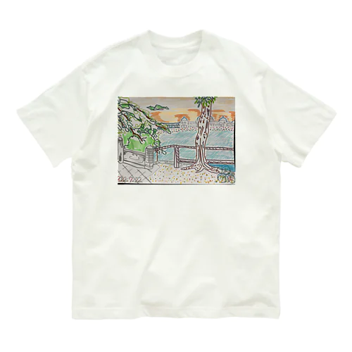 不忍池 オーガニックコットンTシャツ