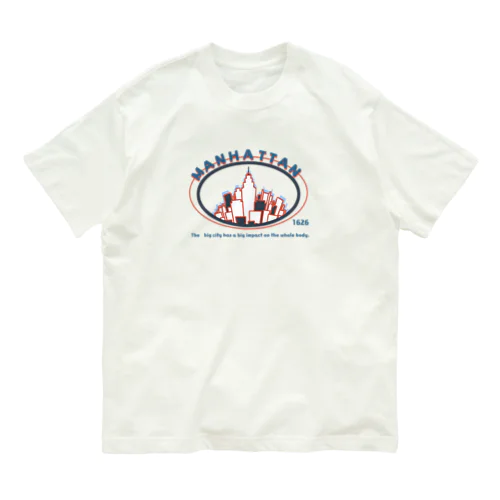 Manhattan 1626 Round Ver. Organic Cotton T-Shirt