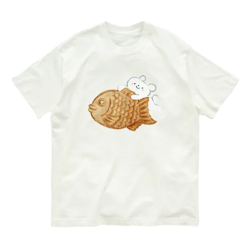 たいやきとみる夢 オーガニックコットンTシャツ