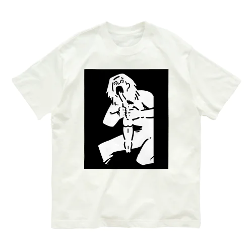 『我が子を食らうサトゥルヌス』（わがこをくらうサトゥルヌス、英語: Saturn Devouring His Son） Organic Cotton T-Shirt