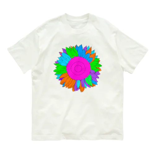 Hannah's sunflower  オーガニックコットンTシャツ