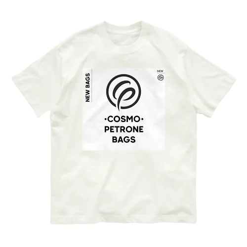 COSMO PETRONE new logo オーガニックコットンTシャツ