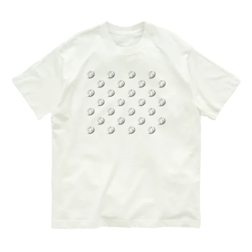 モルモットのムギちゃん(パターン柄ver) Organic Cotton T-Shirt