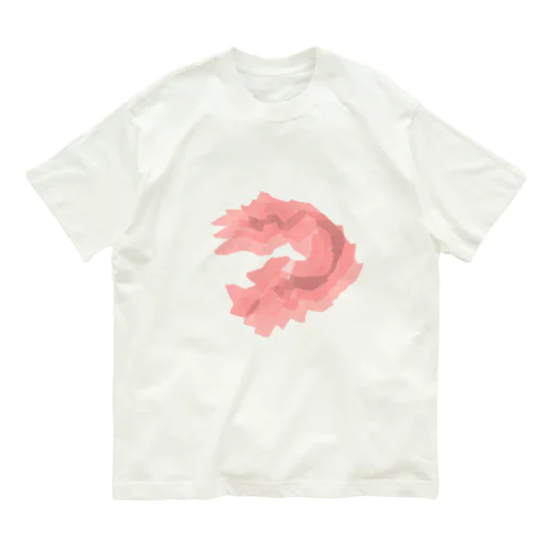 エビ オーガニックコットンTシャツ