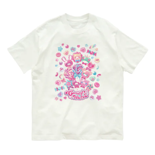 Candy Waltz No.01 オーガニックコットンTシャツ