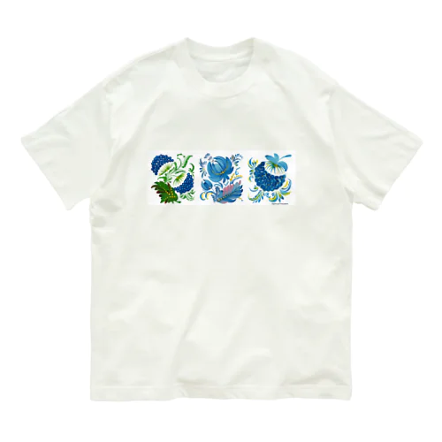 ペトリキウカ練習帳（カリーナ青） オーガニックコットンTシャツ