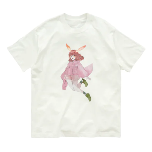 うさみみちゃん Organic Cotton T-Shirt