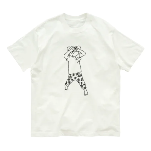 どきっくま Organic Cotton T-Shirt