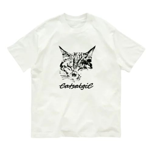 CatsalgiC《オリジナルロゴ》 オーガニックコットンTシャツ