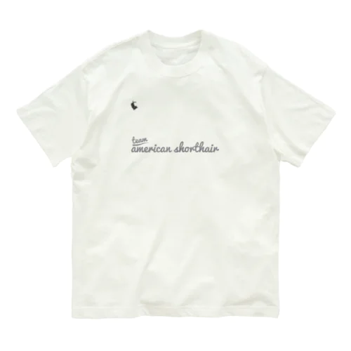 チーム・アメリカンショートヘア Organic Cotton T-Shirt