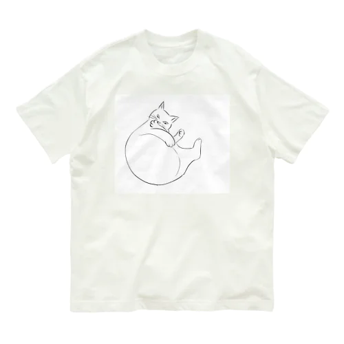 グルーミングねっこ Organic Cotton T-Shirt