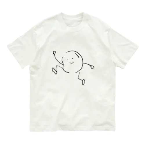 るんるん枝豆くん Organic Cotton T-Shirt