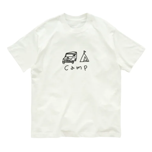 きゃんぷ Organic Cotton T-Shirt