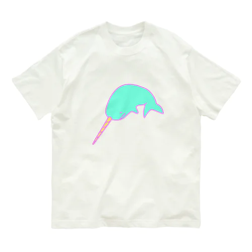 イッカクのジュウちゃん オーガニックコットンTシャツ