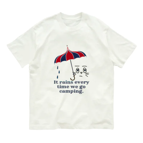 雨女雨男 オーガニックコットンTシャツ