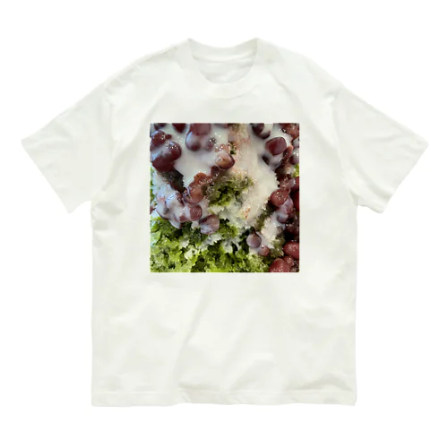 練乳宇治金時 Organic Cotton T-Shirt