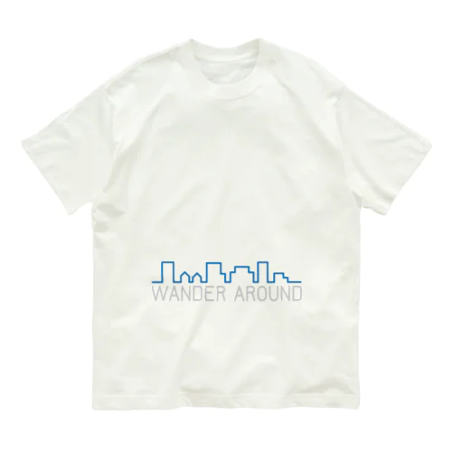 WANDER AROUND オーガニックコットンTシャツ