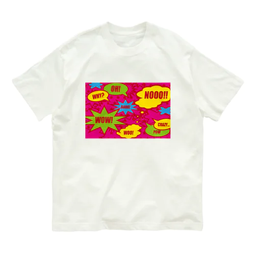 コミックPINK オーガニックコットンTシャツ