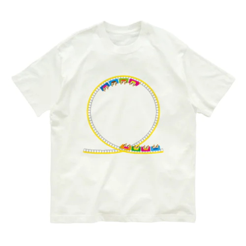 ROLLERCOASTER オーガニックコットンTシャツ