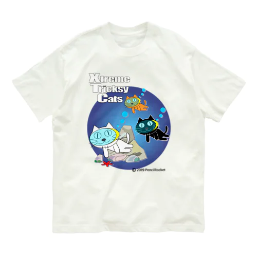 ネコ兄弟 tXTC_40 オーガニックコットンTシャツ