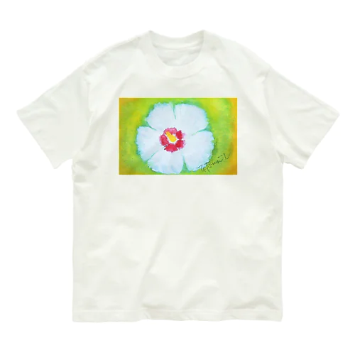 フヨウ誕生日花8月5日 Organic Cotton T-Shirt