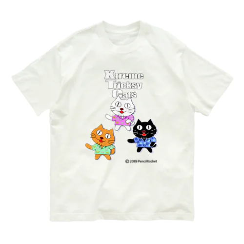 ネコ兄弟 tXTC_44 オーガニックコットンTシャツ