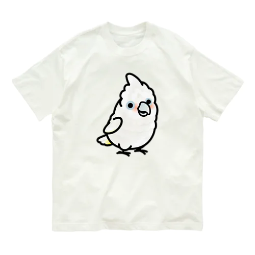 Chubby Bird シロビタイムジオウム Organic Cotton T-Shirt