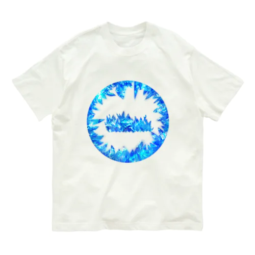 リアル風ブルークリスタルの洞窟 Organic Cotton T-Shirt