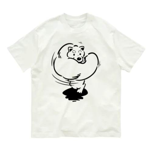 マッチョな犬 Organic Cotton T-Shirt