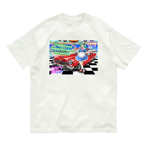 大泉寺アート御朱印「アマビエ50s」 Organic Cotton T-Shirt