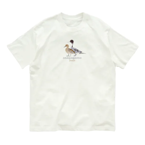 オナガガモのペア Organic Cotton T-Shirt