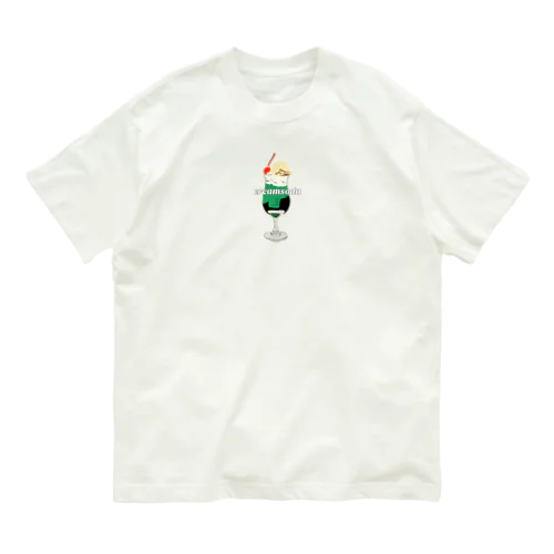 クリームソーダ Organic Cotton T-Shirt