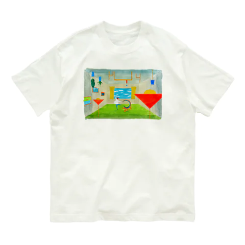 逆さまの家で踊る夢 Organic Cotton T-Shirt