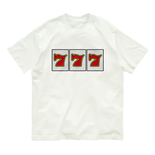 777 オーガニックコットンTシャツ