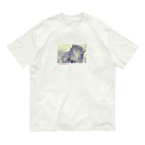 マヌルネコ オーガニックコットンTシャツ